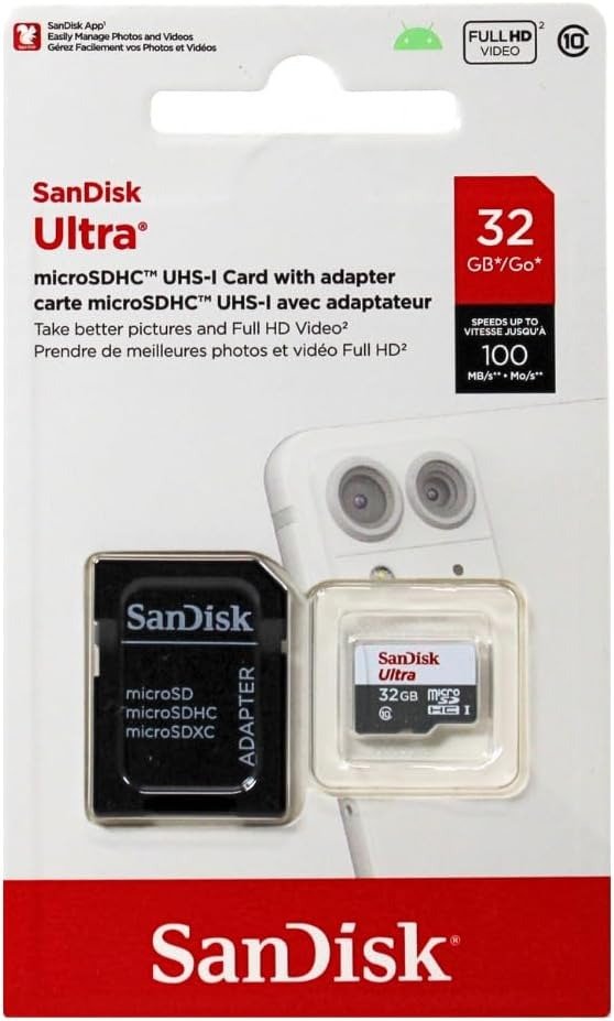 Producto - Micro SD SanDisk Ultra 32GB