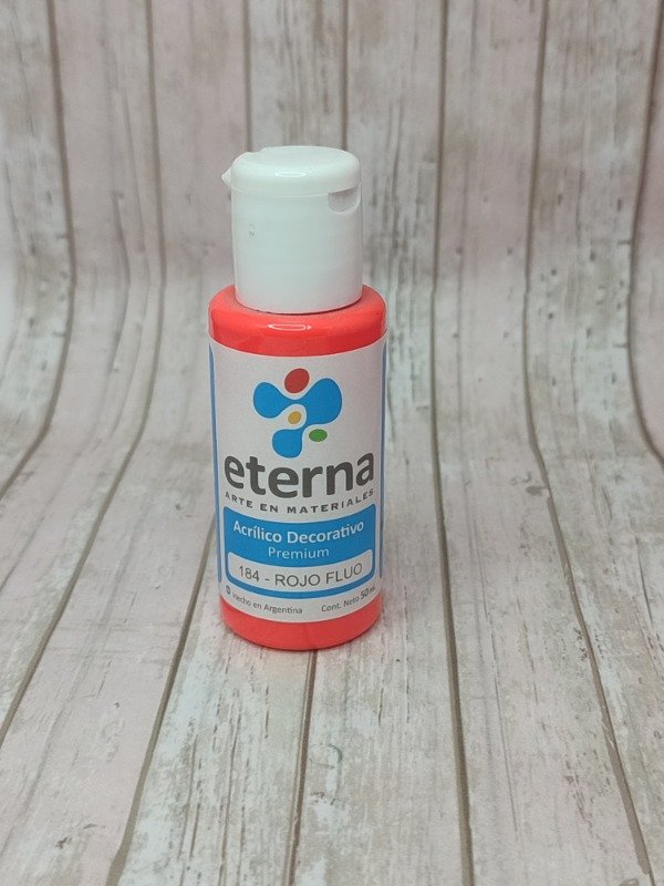 Producto - Eterna rojo fluo