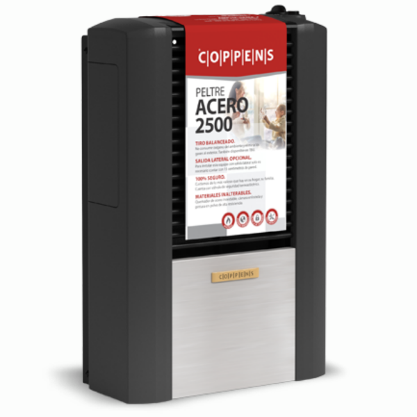 Producto - CALEFACTOR COPPENS PELTRE ACERO 2500 TB Y TBU