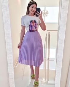 Producto - Poller Plisada Lila (S/M)