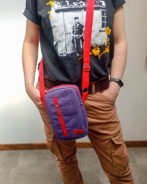 Producto - Cartera LOICA violeta melange