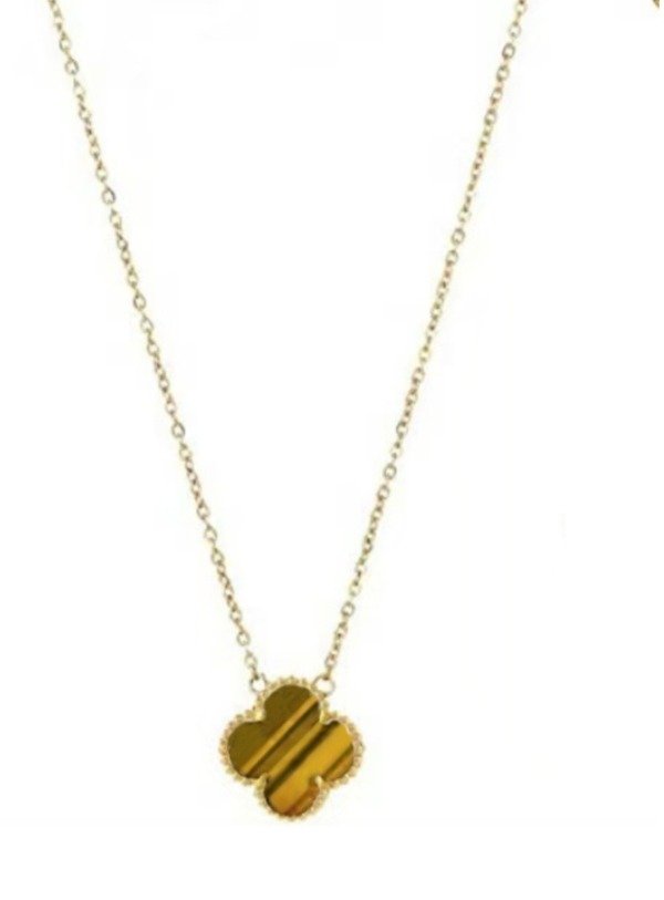 Producto - Gargantilla VAN marrón/gold
