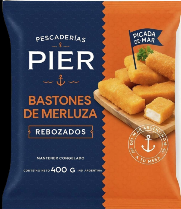 Producto - Bastones de Merluza Rebozados x 400 g
