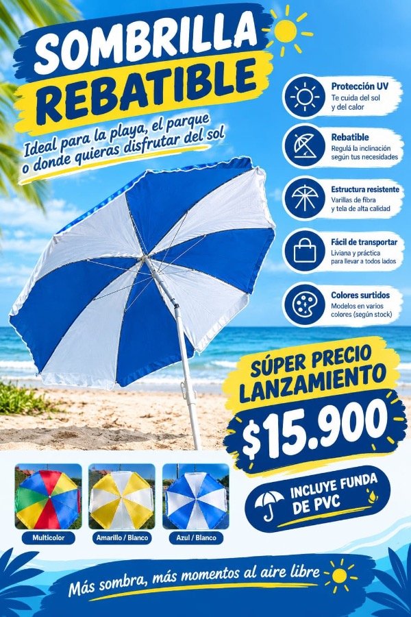 Producto - Sombrilla rebatible - 0