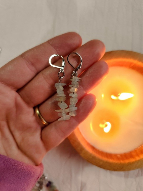 Producto - AROS ESCALLAS DE ÓNIX CIELO