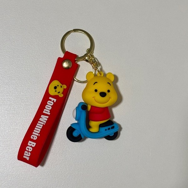 Producto - Llavero de silicona Winnie Pooh