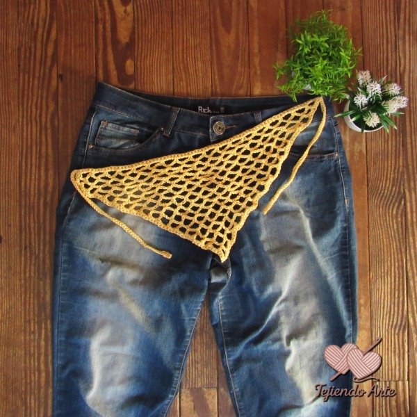 Producto - Bandana Luana Amarillo