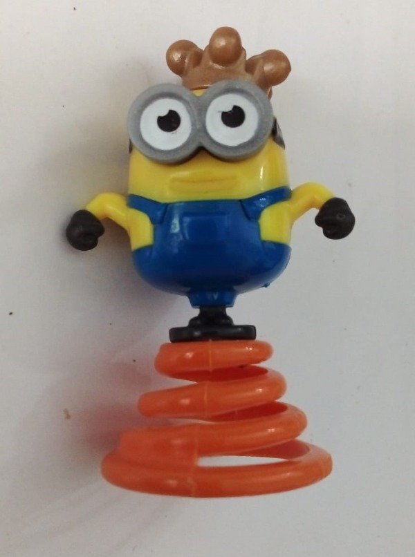 Producto - Minion resorte - Magic Kinder - Plástico - Usado