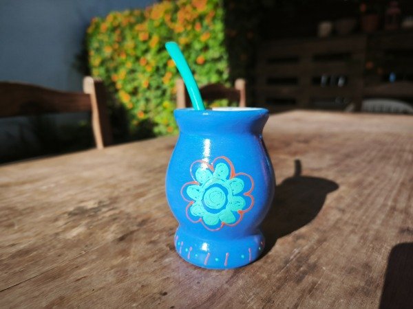 Producto - Mate " Flor"