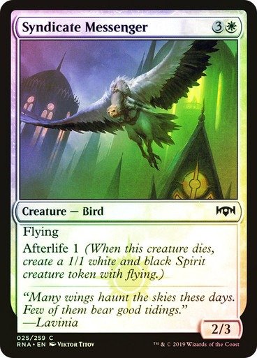 Producto - Syndicate Messenger Foil  Ravnica Allegiance