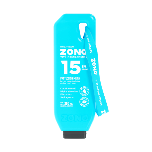 Producto - Protector Solar ZONO 15FPS x 200ml