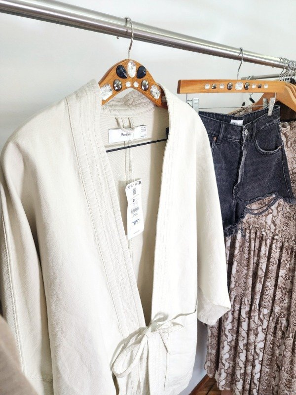 Producto - Saco Kimono BERSHKA