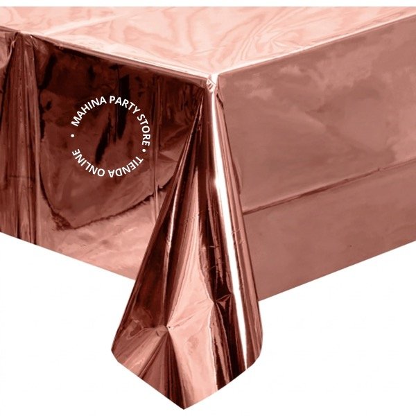 Producto - Mantel rose gold metalizado