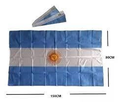 Producto - BANDERA ARGENTINA 90x145 MUNDIAL