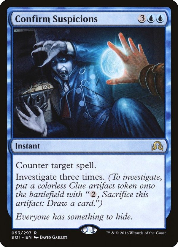 Producto - Confirm Suspicions  Shadows over Innistrad
