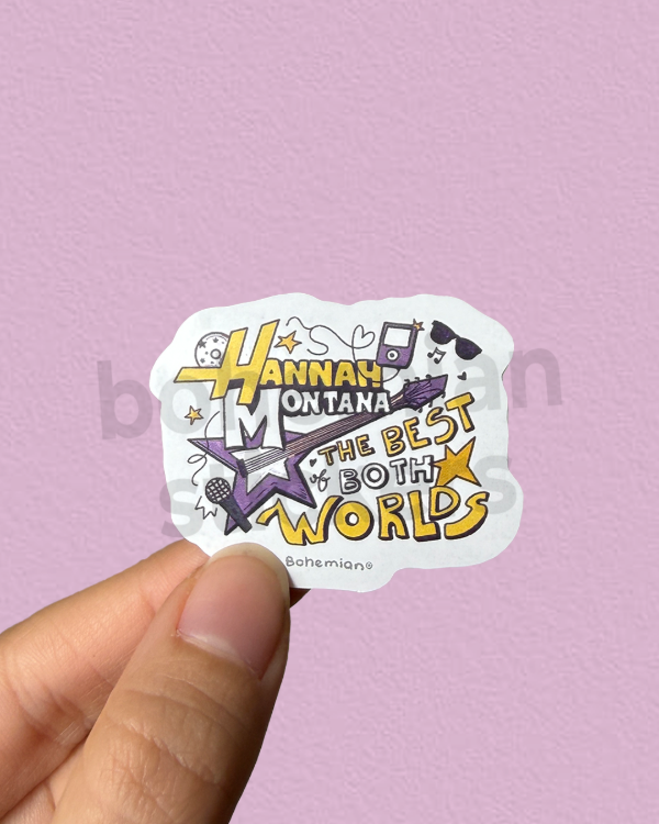 Producto - THE BEST OF BOTH WORLDS  - Sticker Individuald de Hannah Montana