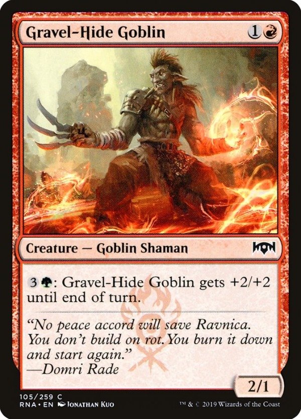 Producto - Gravel-Hide Goblin  Ravnica Allegiance