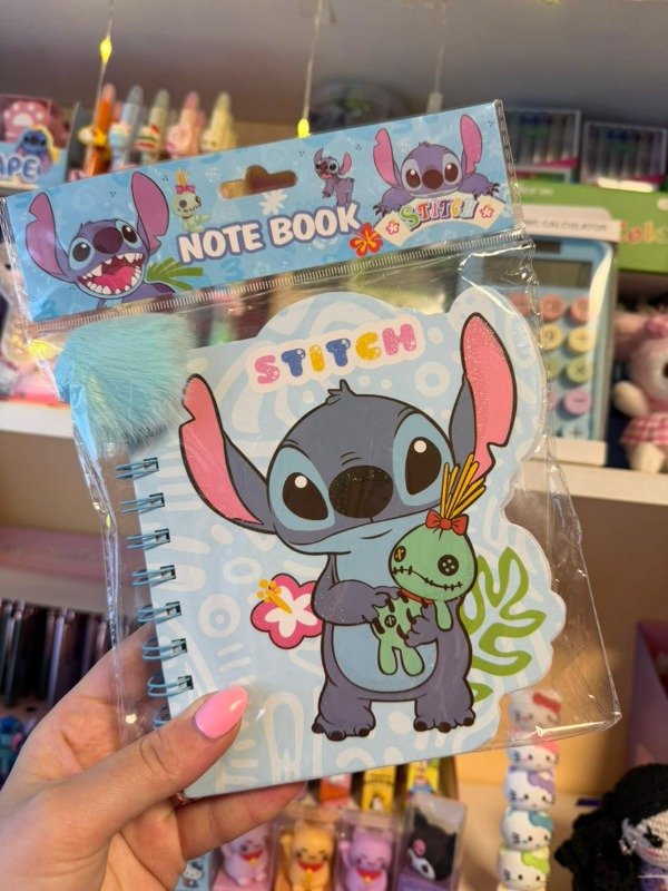 Producto - Libreta Stitch Pompon