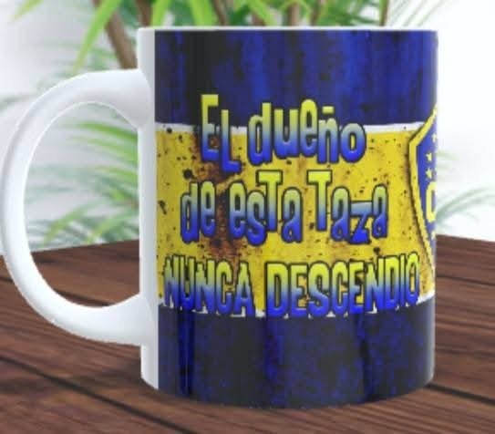 Producto - Taza Ceramica Sublimada Boca Jrs Personalizada