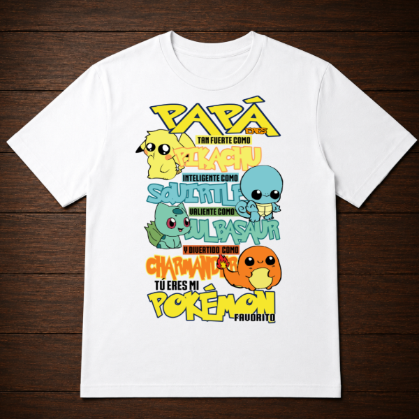Producto - Remera - Pokemon (Dia del padre) - 2