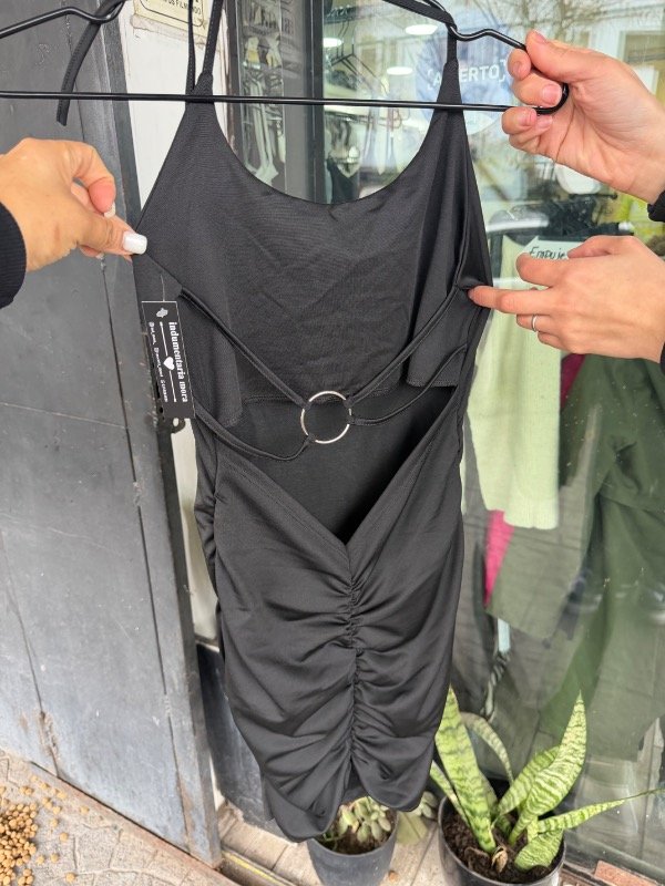 Producto - Vestido de lycra ,espalda abierta V - 1