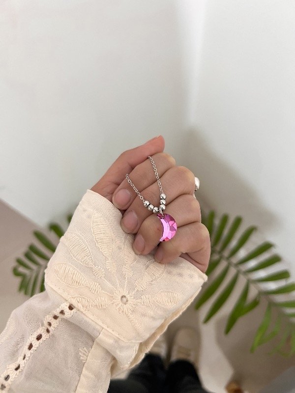 Producto - Collar cristal luna