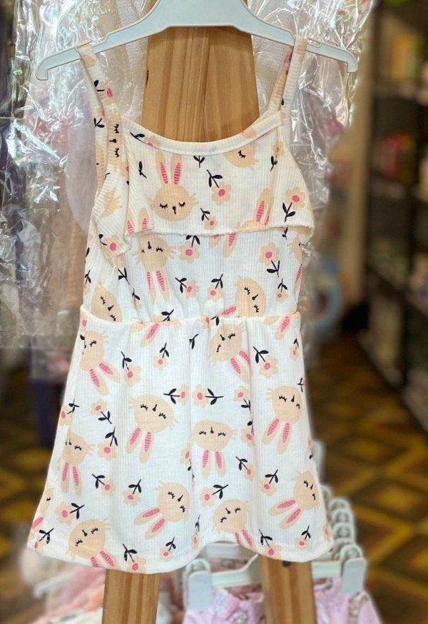 Producto - Vestido morley algodón volados talle 3