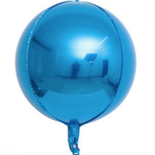 Producto - GLOBO METALIZADO BOLA / ESFERA 22 P AZUL