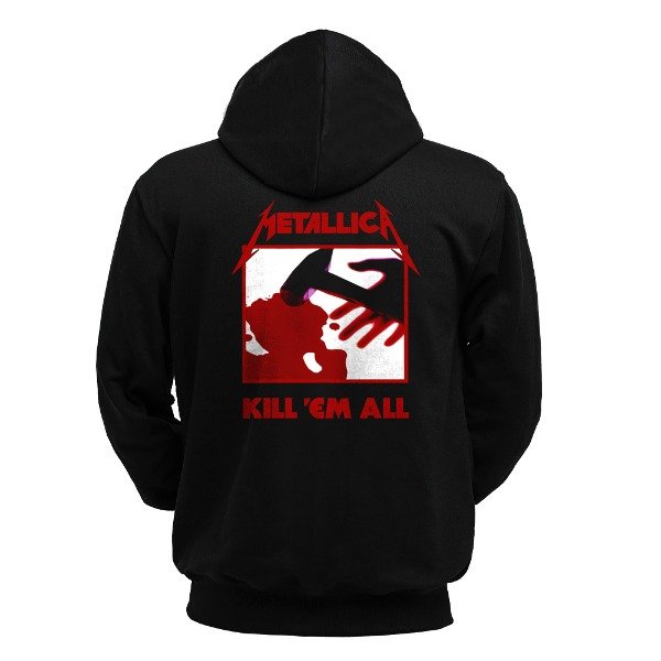 Canguro frizado metálica Kill Em All