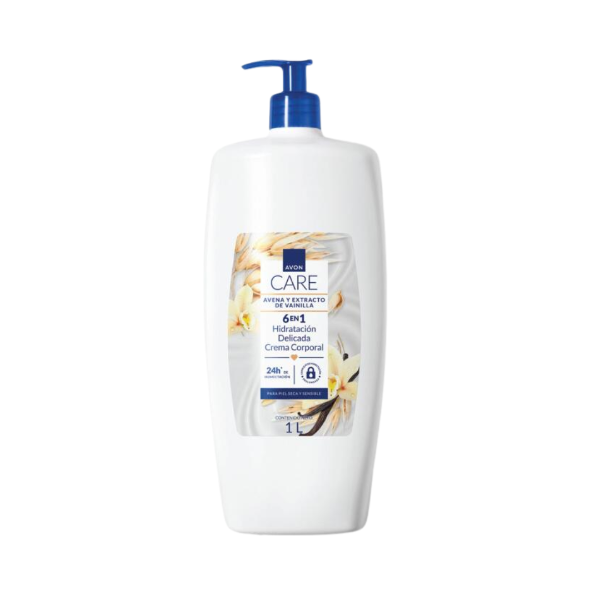 Producto - Crema Corporal Avon Care Avena y Extracto de Vainilla 1 L