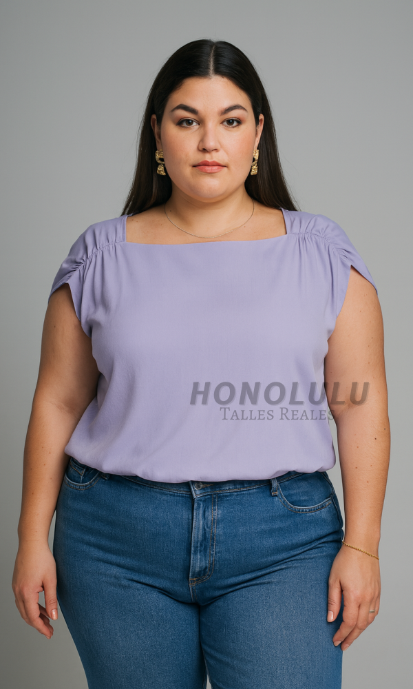 Producto - Blusa Romana Lavanda