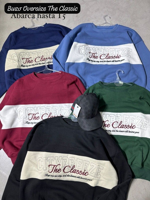 Producto - BUZO THE CLASSIC BORDADO