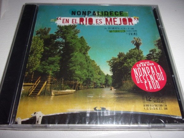 Producto - CD DVD NONPALIDECE EN EL RIO ES MEJOR  VIVO TRASTIENDA NUEVO REGGAE 41C PROMO