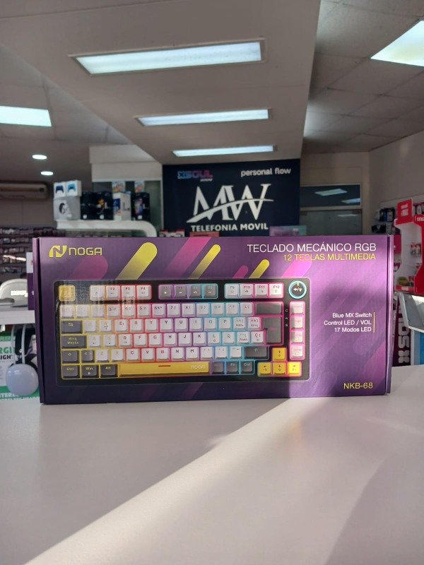 Producto - Teclado Mecanico Premium RGB 80 Noga NKB-68