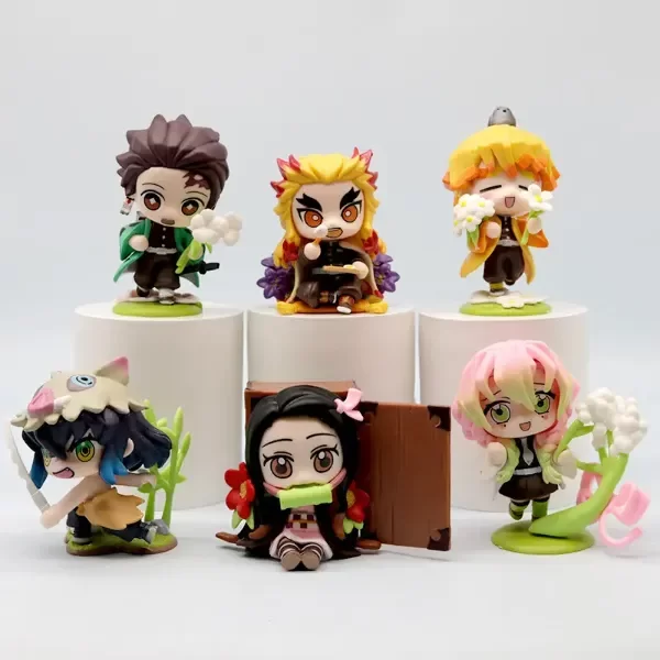 Producto - Set DEMON SLAYER Ver. A - 8cm (Por unidad) A INGRESAR