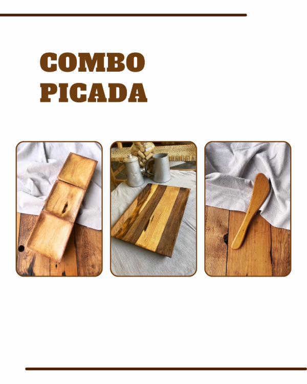 Producto - Combo Picada (copetinero + tabla + untadores)