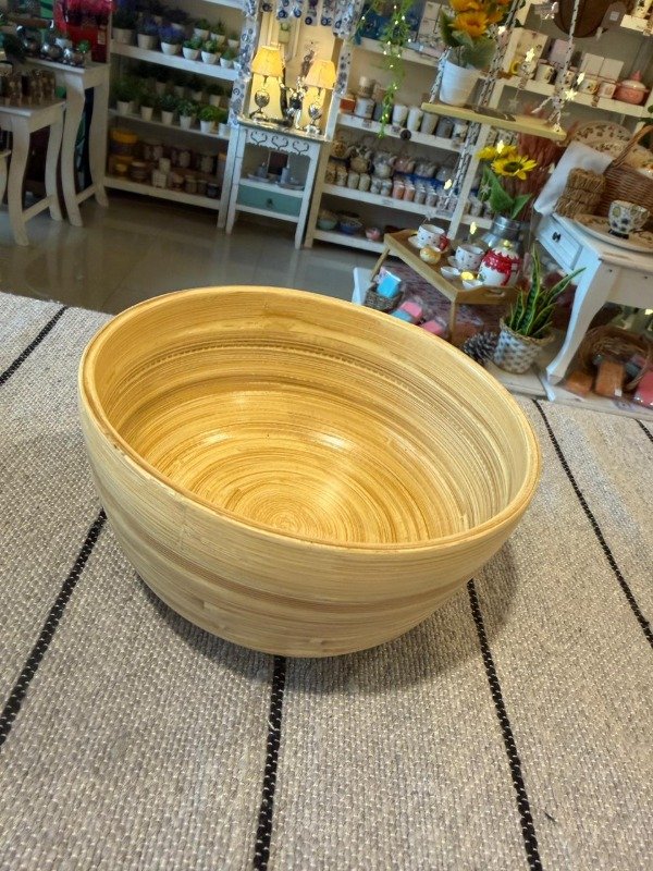 Producto - Bowl chico Línea bamboo claro -(Efectivo: 13.200)