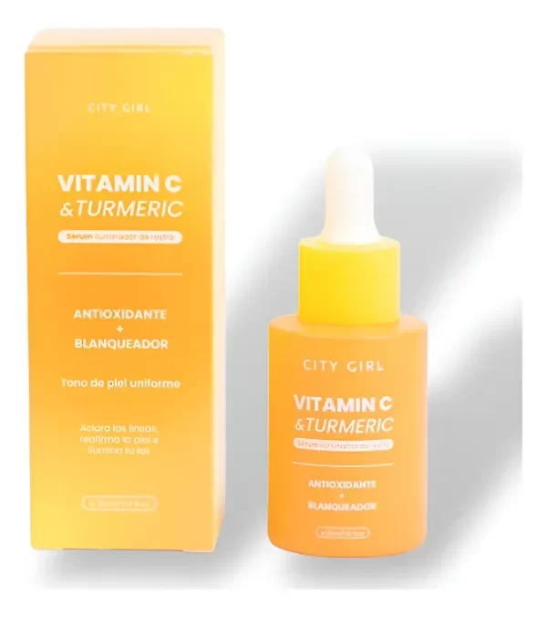 Producto - SERUM CON VITAMINA C Y TURMERIC