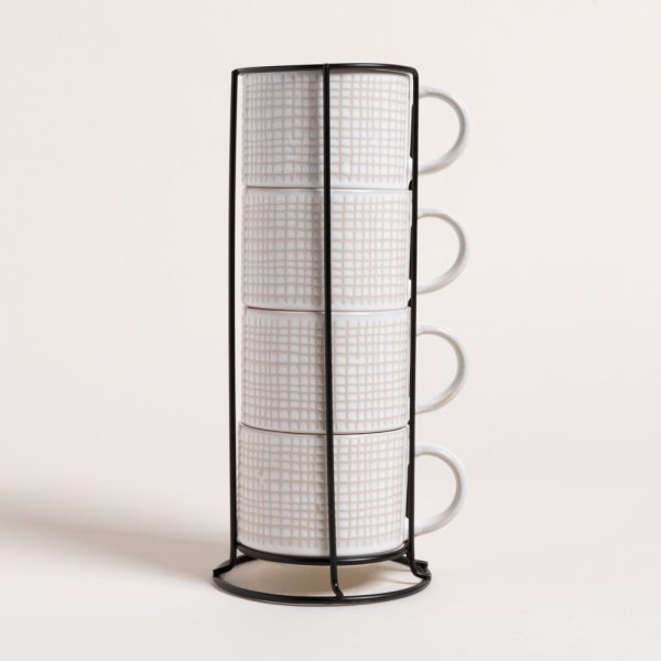 Producto - JUEGO DE TAZA EN RACK