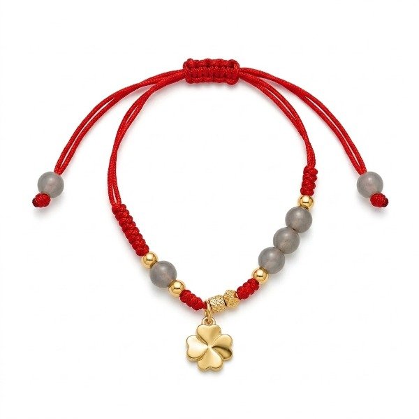 Producto - Pulsera Hilo Rojo Trébol