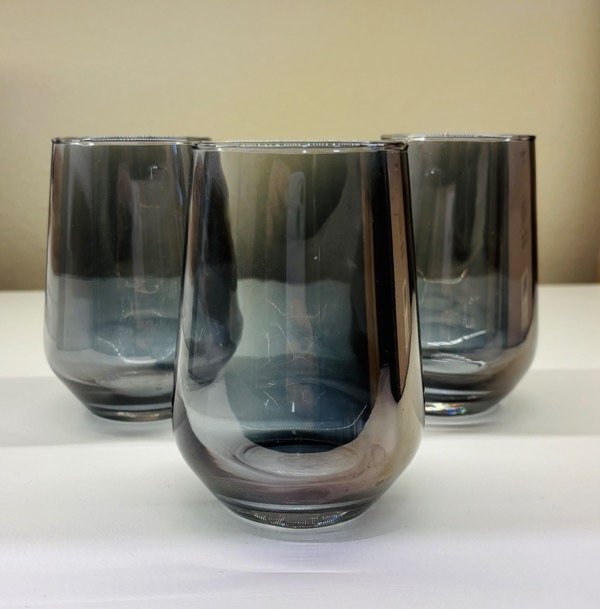 Producto - Set x 6 vasos vidrio fume gota