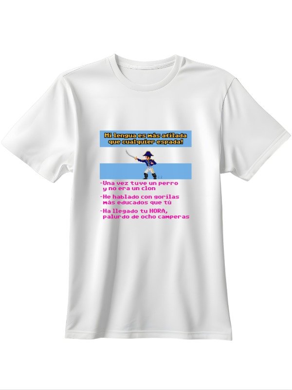 Producto - Remera San Martín blanca (a pedido)