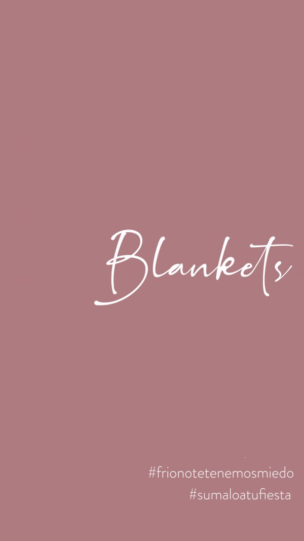 Blankets - LA LUNA EN PUNTAS DE PIE