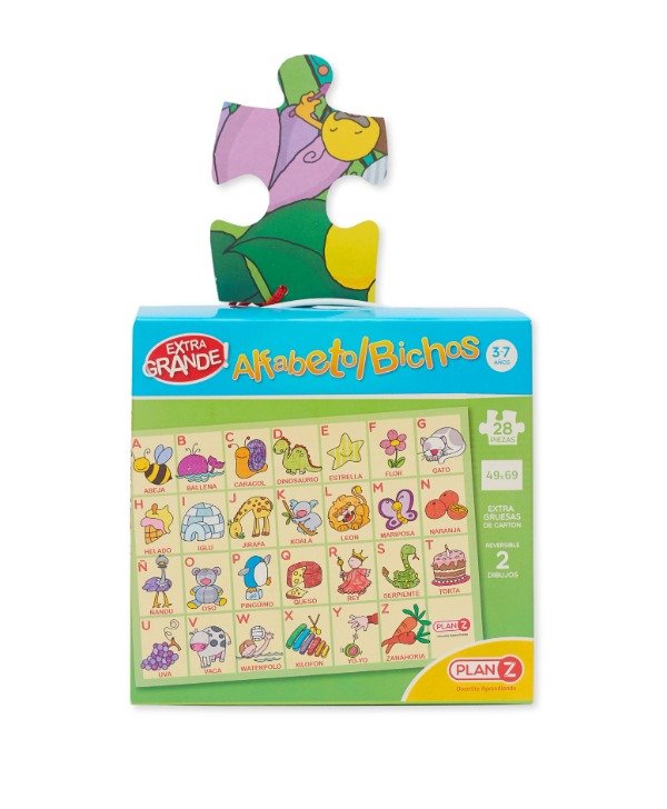 Producto - Rompecabezas Gigante - ABC y Bichos - 0