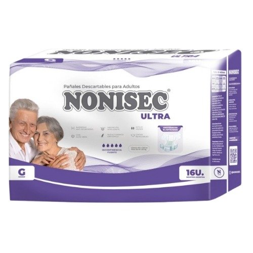 Producto - Pañales Nonisec anatómicos adultos G