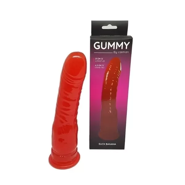 Producto - CAIMAN BANANIN JELLY C/SOPAPA 21 x 4.5 cm