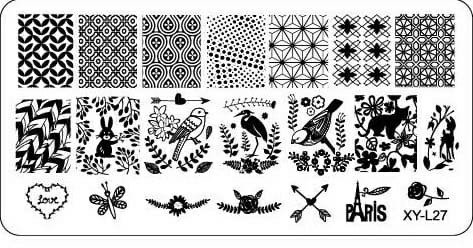 Producto - PLACA STAMPING ACRILICA P10