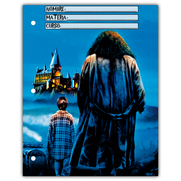 Producto - Carátula Separadores N3 Harry Potter Diseño 15