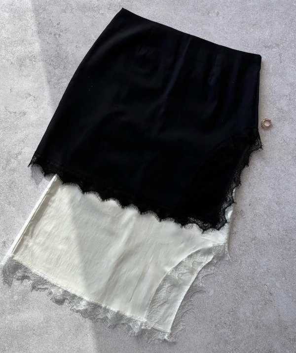 Producto - Falda encaje Negra T38