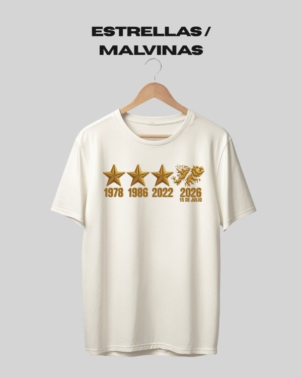 Producto - REMERA ESTRELLAS MALVINAS - 2